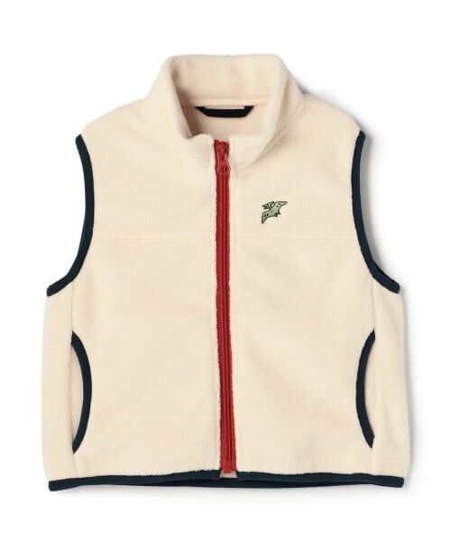 kladskap / クレードスコープ ダウンジャケット・ベスト | ジップアップベスト（アイボリー）