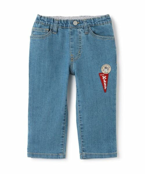 kladskap / クレードスコープ その他パンツ | オオカミロング丈ストレートパンツ（ブルー）