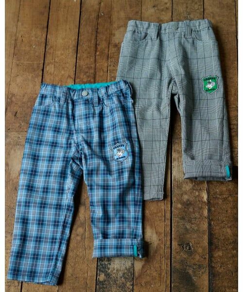 kladskap / クレードスコープ その他パンツ | オオカミチェックロング丈ストレートパンツ | 詳細15