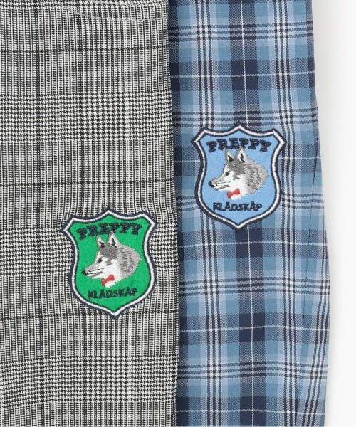 kladskap / クレードスコープ その他パンツ | オオカミチェックロング丈ストレートパンツ | 詳細5