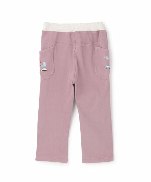 kladskap / クレードスコープ その他パンツ | 乗り物刺しゅうロング丈ストレートパンツ | 詳細1