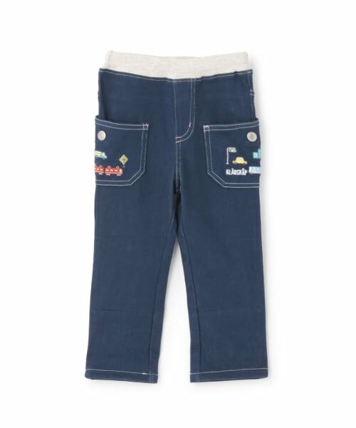 kladskap / クレードスコープ その他パンツ | 乗り物刺しゅうロング丈ストレートパンツ | 詳細13