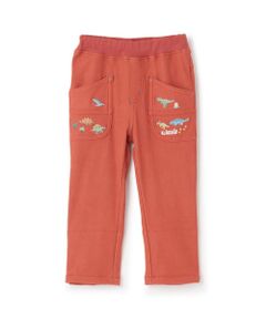 kladskap / クレードスコープ その他パンツ | 恐竜刺しゅうロング丈ストレートパンツ