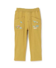kladskap / クレードスコープ その他パンツ | 恐竜刺しゅうロング丈ストレートパンツ