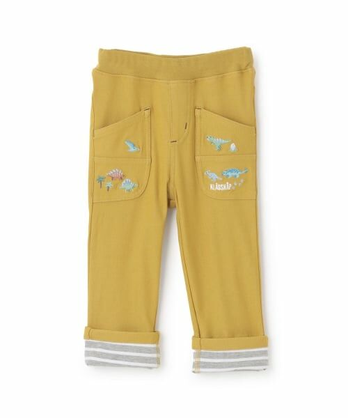 kladskap / クレードスコープ その他パンツ | 恐竜刺しゅうロング丈ストレートパンツ | 詳細2