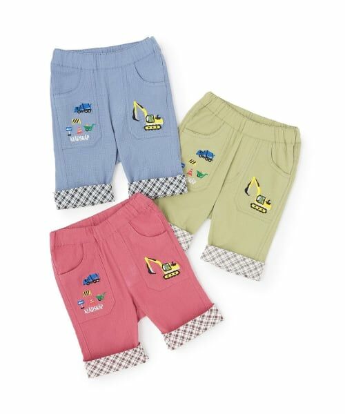 kladskap / クレードスコープ ショート・ハーフ・半端丈パンツ | 重機裾折り返し6分丈パンツ | 詳細10