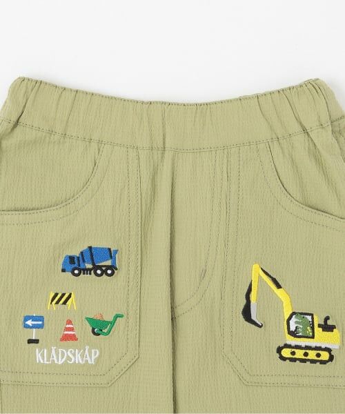 kladskap / クレードスコープ ショート・ハーフ・半端丈パンツ | 重機裾折り返し6分丈パンツ | 詳細2