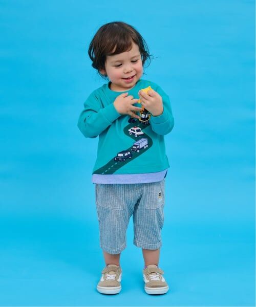 kladskap / クレードスコープ ショート・ハーフ・半端丈パンツ | 電車ストライプ6分丈パンツ | 詳細12