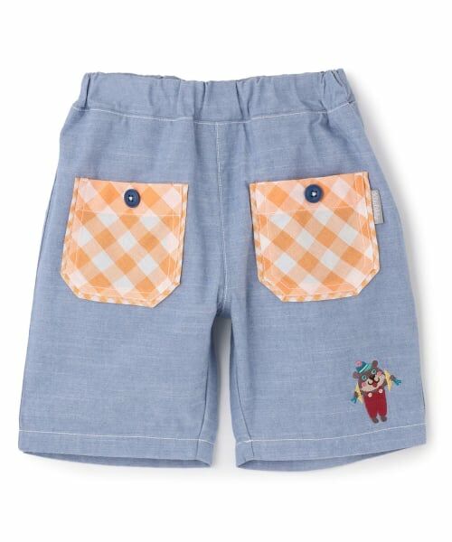 kladskap / クレードスコープ ショート・ハーフ・半端丈パンツ | 【コロボックル】5分丈パンツ(サックス)