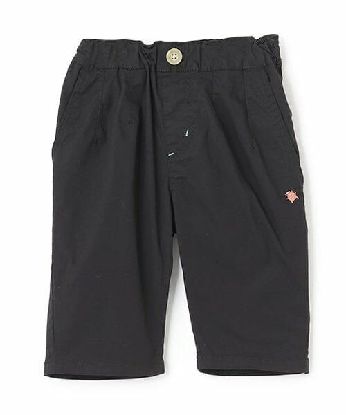 kladskap / クレードスコープ ショート・ハーフ・半端丈パンツ | 【人気商品再入荷】【直営店で取り扱い無し】ロゴ6分丈シェフパンツ（黒）