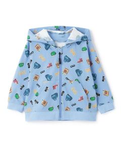 kladskap / クレードスコープ パーカー | 総柄フード着脱式長袖パーカ