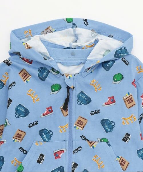 kladskap / クレードスコープ パーカー | 総柄フード着脱式長袖パーカ | 詳細2