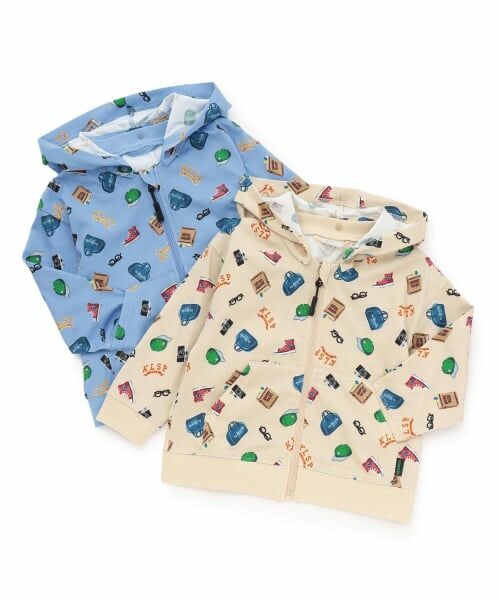 kladskap / クレードスコープ パーカー | 総柄フード着脱式長袖パーカ | 詳細7