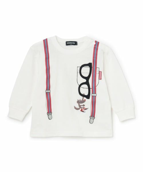 kladskap / クレードスコープ Tシャツ | サスペンダートロンプ長袖Tシャツ（オフ ホワイト）