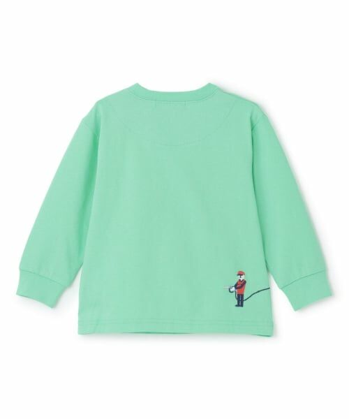 kladskap / クレードスコープ Tシャツ | 乗り物アップリケ長袖Tシャツ | 詳細1