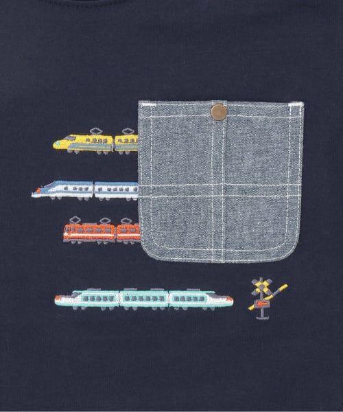 kladskap / クレードスコープ Tシャツ | ポケットから電車長袖Tシャツ | 詳細3