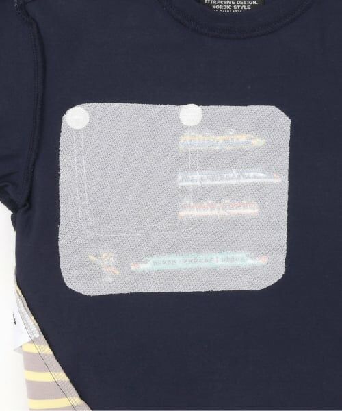 kladskap / クレードスコープ Tシャツ | ポケットから電車長袖Tシャツ | 詳細5