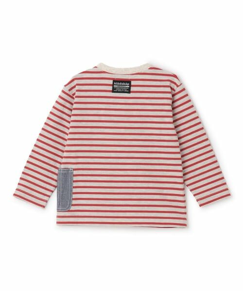 kladskap / クレードスコープ Tシャツ | ポケットから働く車ボーダー長袖Tシャツ | 詳細1