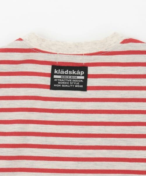 kladskap / クレードスコープ Tシャツ | ポケットから働く車ボーダー長袖Tシャツ | 詳細8