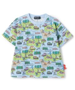 kladskap / クレードスコープ Tシャツ | ピクニック総柄半袖Tシャツ