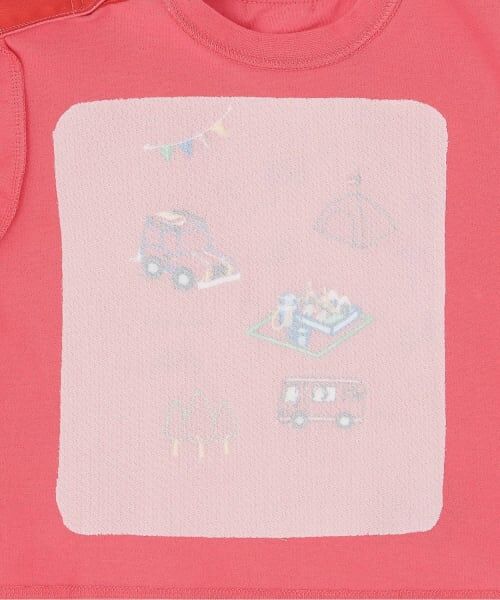 kladskap / クレードスコープ Tシャツ | ピクニックアップリケ半袖Tシャツ | 詳細4