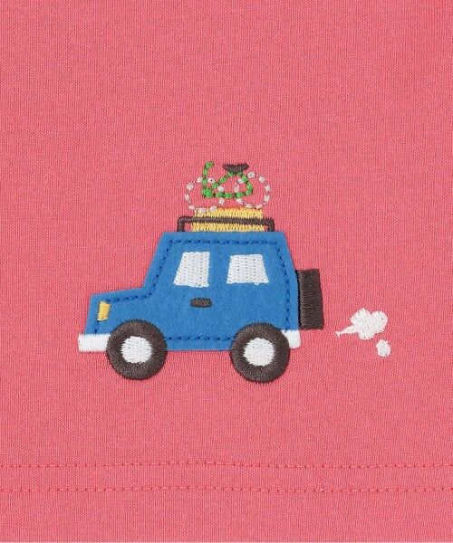 kladskap / クレードスコープ Tシャツ | ピクニックアップリケ半袖Tシャツ | 詳細7