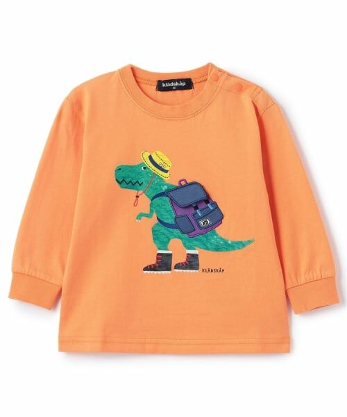 kladskap / クレードスコープ Tシャツ | ピクニックザウルス長袖Tシャツ | 詳細12