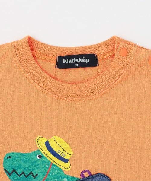 kladskap / クレードスコープ Tシャツ | ピクニックザウルス長袖Tシャツ | 詳細2