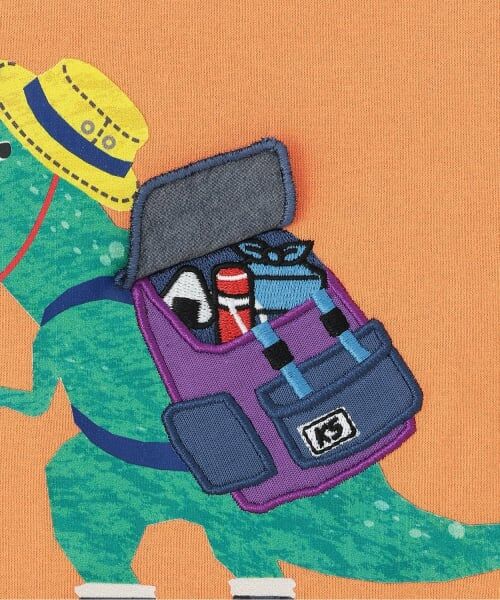 kladskap / クレードスコープ Tシャツ | ピクニックザウルス長袖Tシャツ | 詳細5