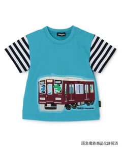 kladskap / クレードスコープ Tシャツ | 【阪急電車】電車ギミック半袖Tシャツ