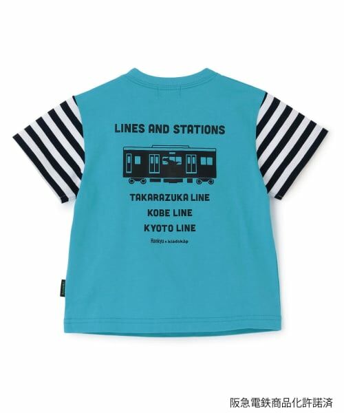 kladskap / クレードスコープ Tシャツ | 【阪急電車】電車ギミック半袖Tシャツ | 詳細1