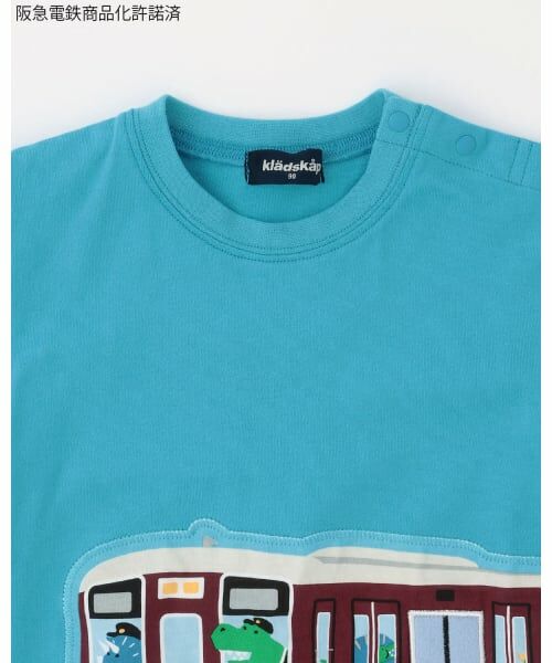 kladskap / クレードスコープ Tシャツ | 【阪急電車】電車ギミック半袖Tシャツ | 詳細2