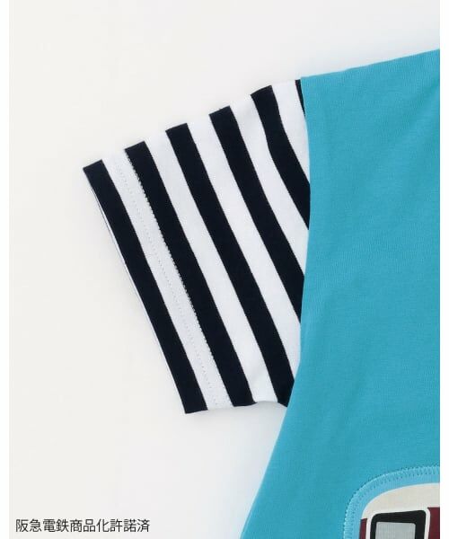 kladskap / クレードスコープ Tシャツ | 【阪急電車】電車ギミック半袖Tシャツ | 詳細3