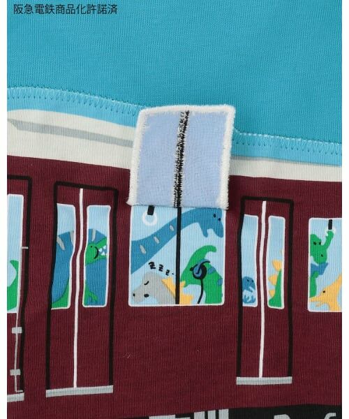 kladskap / クレードスコープ Tシャツ | 【阪急電車】電車ギミック半袖Tシャツ | 詳細4