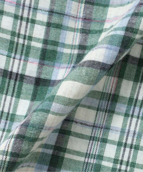 kladskap / クレードスコープ シャツ・ブラウス | 電車ワンポイントチェック半袖シャツ | 詳細7