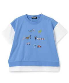 kladskap / クレードスコープ Tシャツ | 乗り物フェイクレイヤード半袖Tシャツ