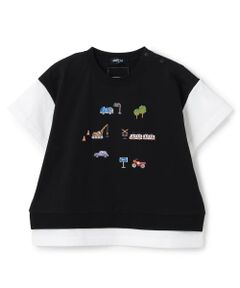 kladskap / クレードスコープ Tシャツ | 乗り物フェイクレイヤード半袖Tシャツ