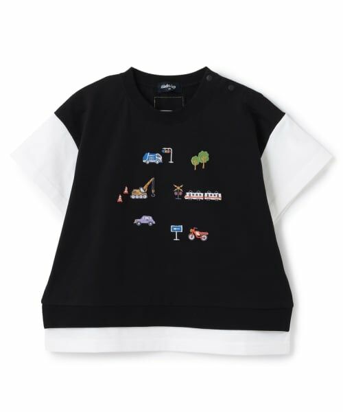 kladskap / クレードスコープ Tシャツ | 乗り物フェイクレイヤード半袖Tシャツ | 詳細12