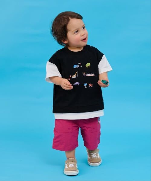 kladskap / クレードスコープ Tシャツ | 乗り物フェイクレイヤード半袖Tシャツ | 詳細13