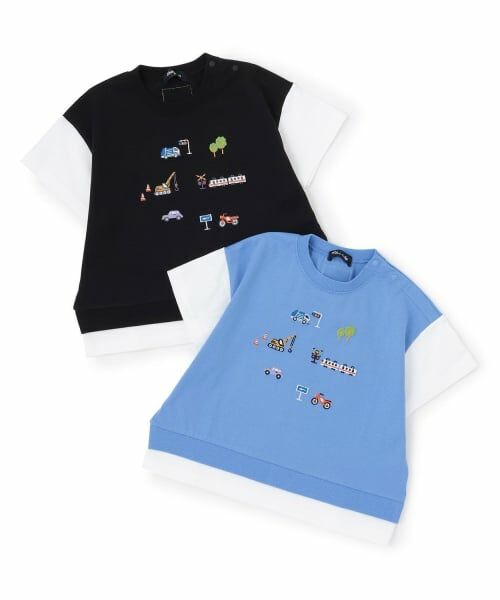 kladskap / クレードスコープ Tシャツ | 乗り物フェイクレイヤード半袖Tシャツ | 詳細9