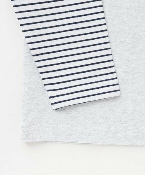 kladskap / クレードスコープ Tシャツ | 【人気商品再入荷】【直営店で取り扱い無し】ポケットから昆虫袖ボーダー長袖Tシャツ | 詳細6