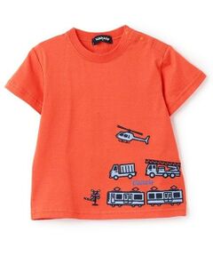 kladskap / クレードスコープ Tシャツ | 【人気商品再入荷】【直営店で取り扱い無し】乗り物アップリケ半袖Tシャツ