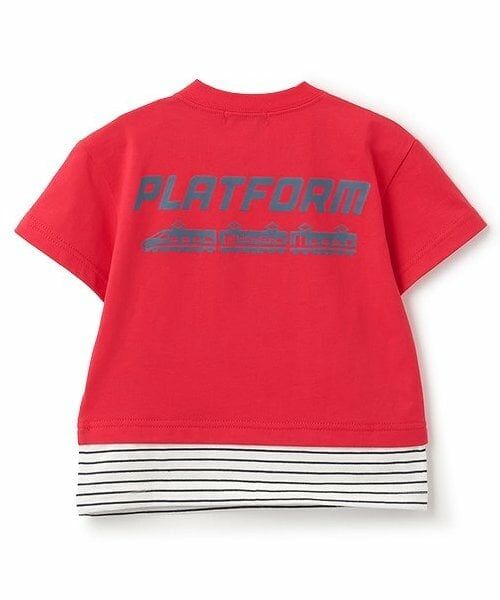 kladskap / クレードスコープ Tシャツ | 【人気商品再入荷】【直営店で取り扱い無し】裾レイヤード風電車半袖Tシャツ | 詳細1