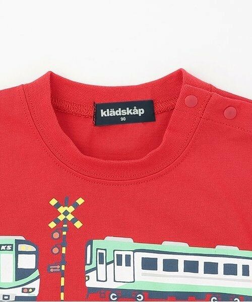 kladskap / クレードスコープ Tシャツ | 【人気商品再入荷】【直営店で取り扱い無し】裾レイヤード風電車半袖Tシャツ | 詳細2