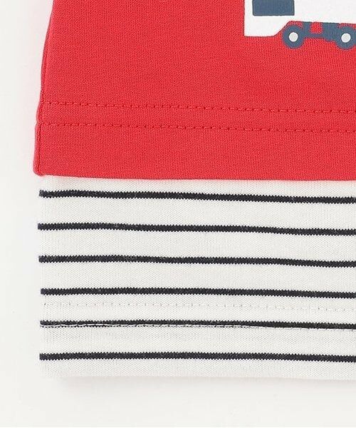 kladskap / クレードスコープ Tシャツ | 【人気商品再入荷】【直営店で取り扱い無し】裾レイヤード風電車半袖Tシャツ | 詳細5