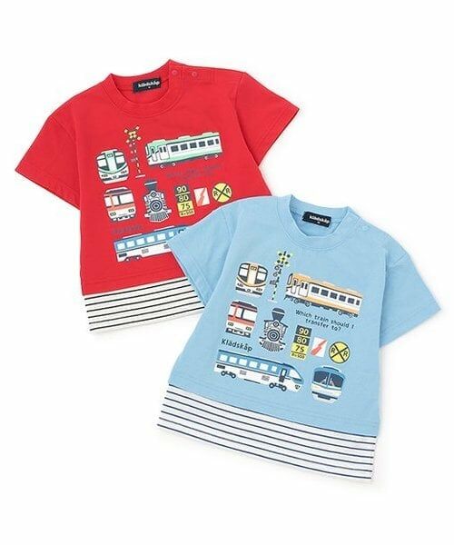 kladskap / クレードスコープ Tシャツ | 【人気商品再入荷】【直営店で取り扱い無し】裾レイヤード風電車半袖Tシャツ | 詳細8