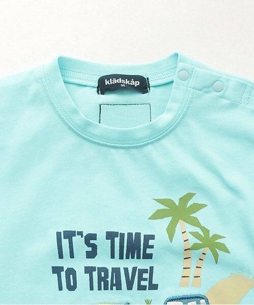 kladskap / クレードスコープ Tシャツ | 【人気商品再入荷】【直営店で取り扱い無し】海と車とペンギン半袖Tシャツ | 詳細2