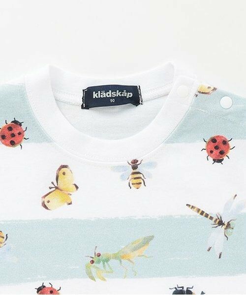 kladskap / クレードスコープ Tシャツ | 【人気商品再入荷】【直営店で取り扱い無し】虫総柄半袖Tシャツ | 詳細2
