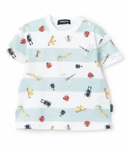 kladskap / クレードスコープ Tシャツ | 【人気商品再入荷】【直営店で取り扱い無し】虫総柄半袖Tシャツ（ミント）