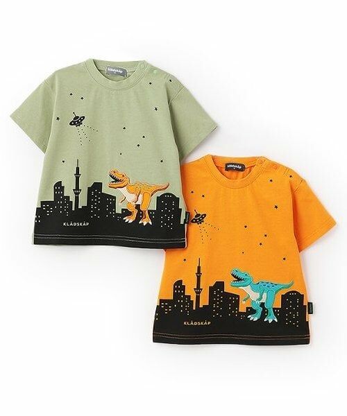 kladskap / クレードスコープ Tシャツ | 【人気商品再入荷】【直営店で取り扱い無し】街と恐竜半袖Tシャツ | 詳細11